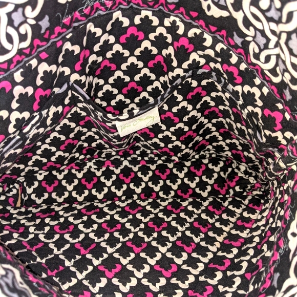 🎉HP🎉 Vera Bradley Canterberry Magenta Tote - Picture 4 of 6